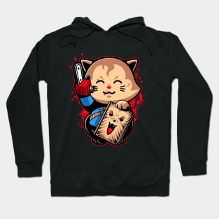 Chainsaw Cat Hoodie